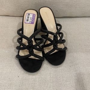 NWT Kelly and Katie Black Dress Sandals